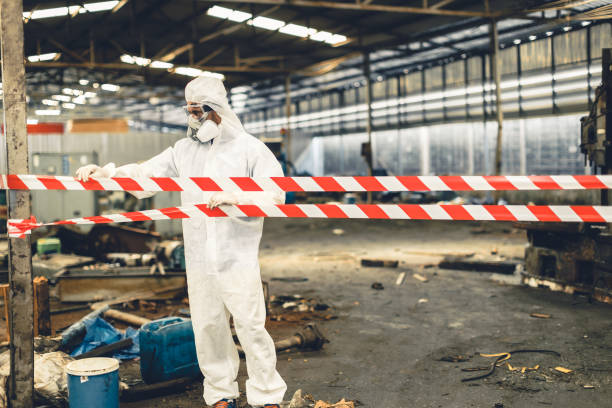 Professional Crime Scene Cleanup technician working in Freeland, MD
